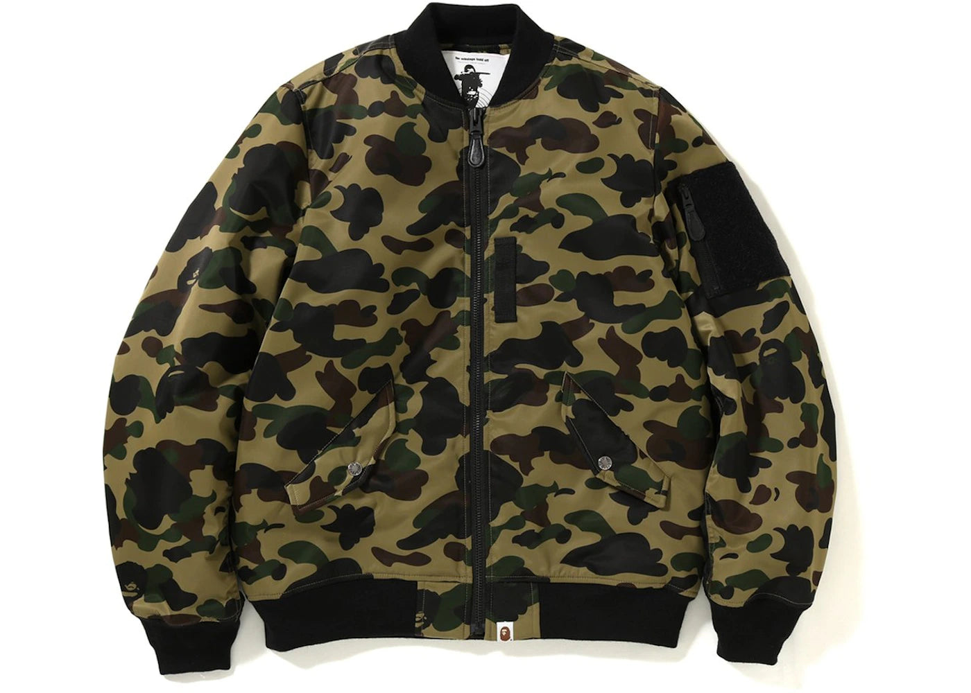 BAPE 1st Camo Light Bomber Jacket Green