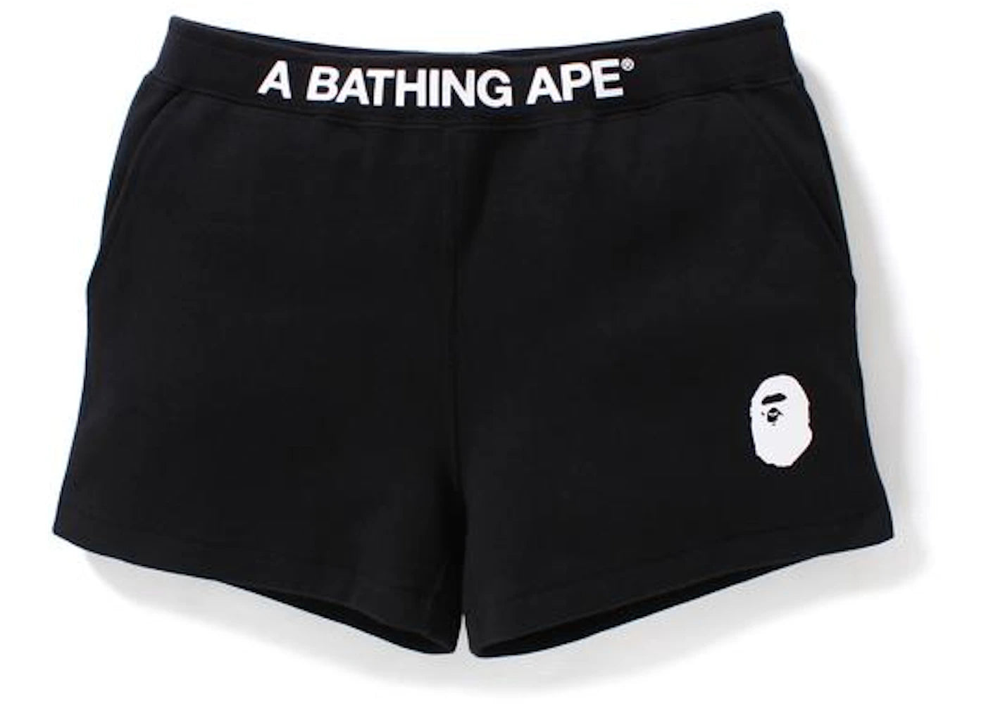 BAPE A Bathing Ape Sweat Shorts Shorts (Ladies) Black