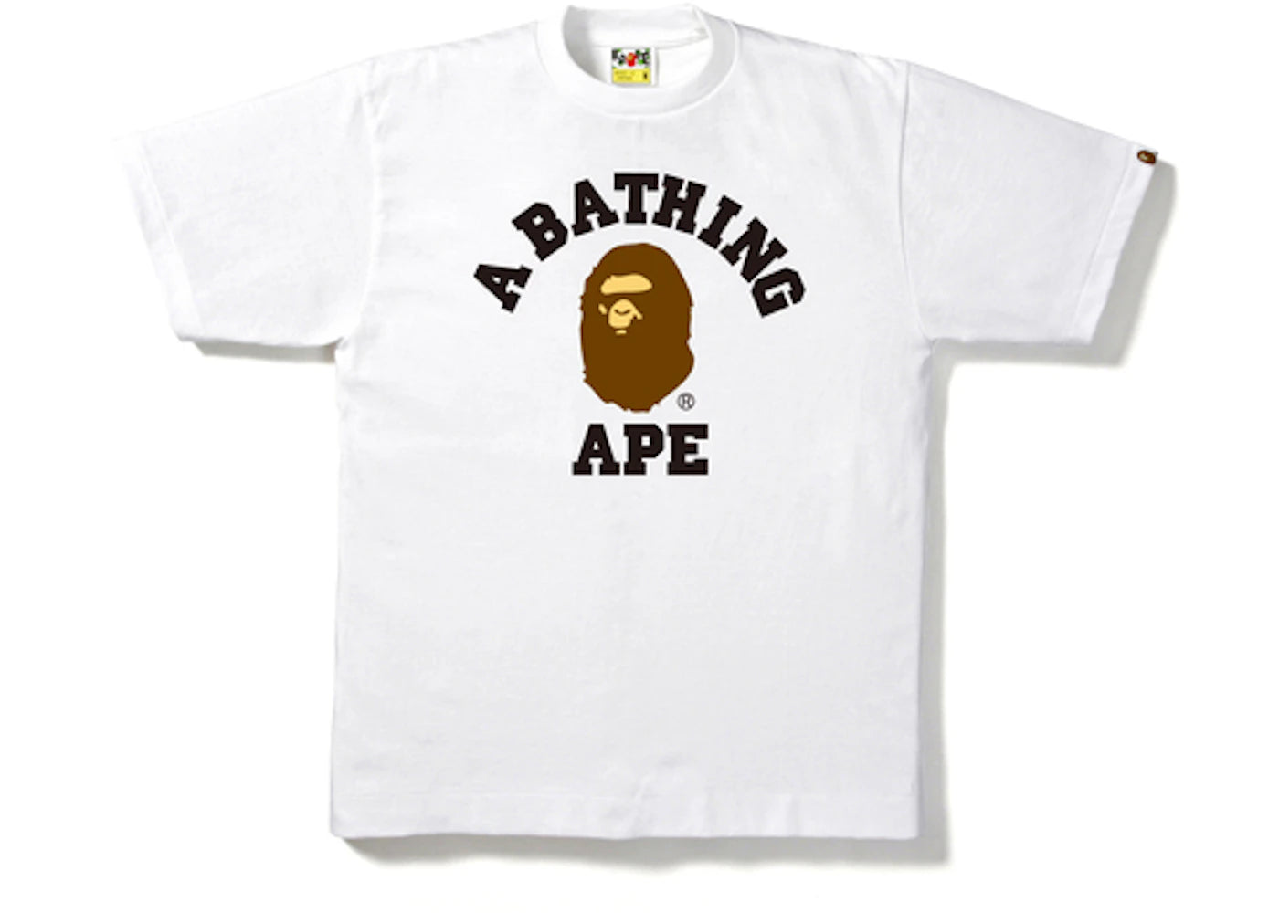 BAPE College Tee White
