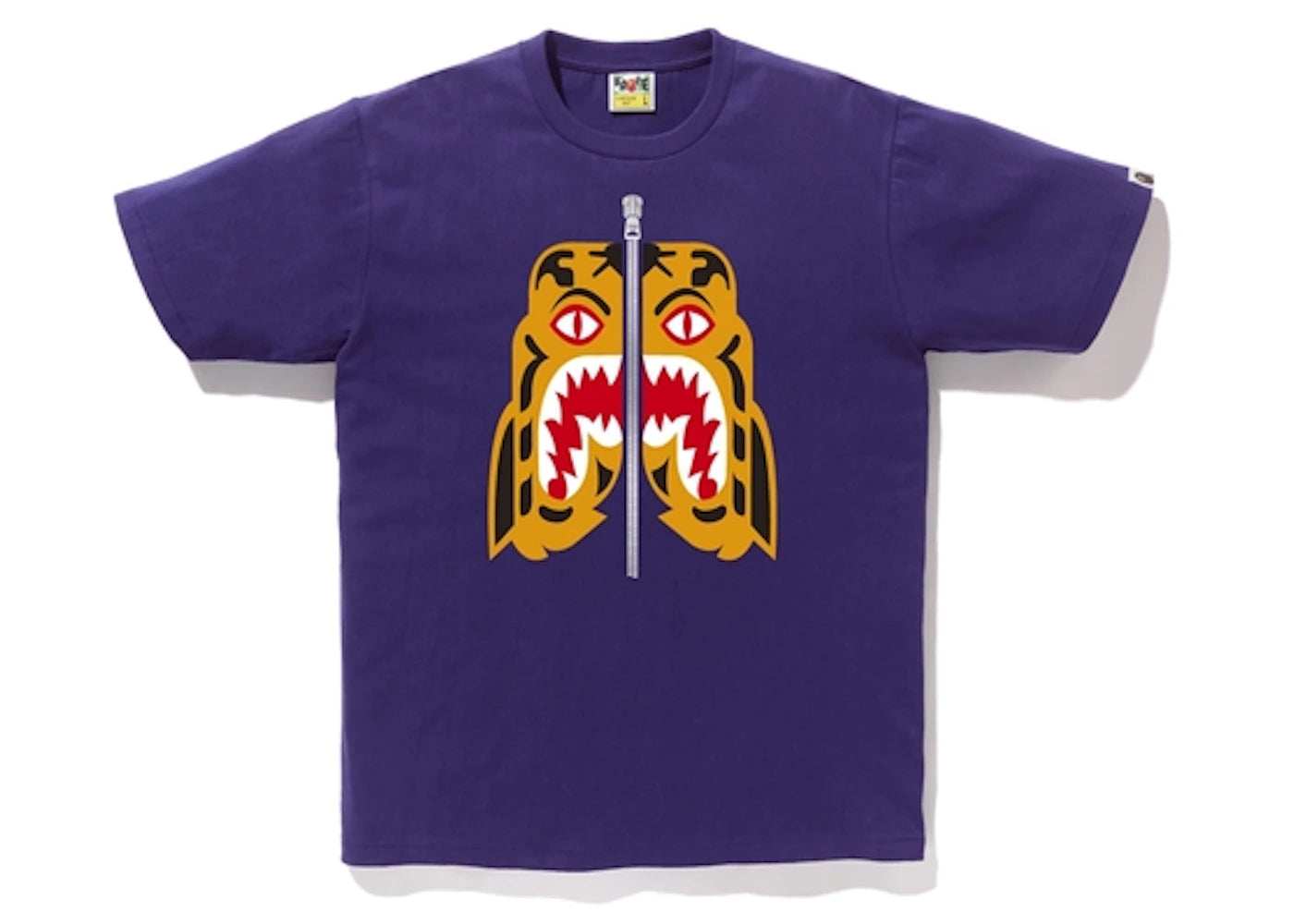 BAPE Tiger Tee (FW18) Purple