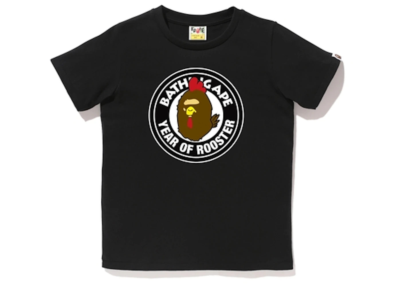 BAPE Year of Rooster BWS Tee (Ladies) Black