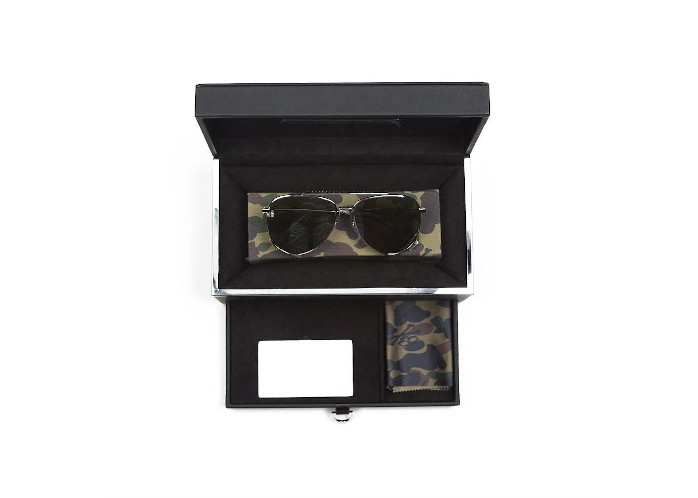 BAPE x Mastermind Japan BMJ004 BC Sunglasses Sunglasses Black/Green Camo