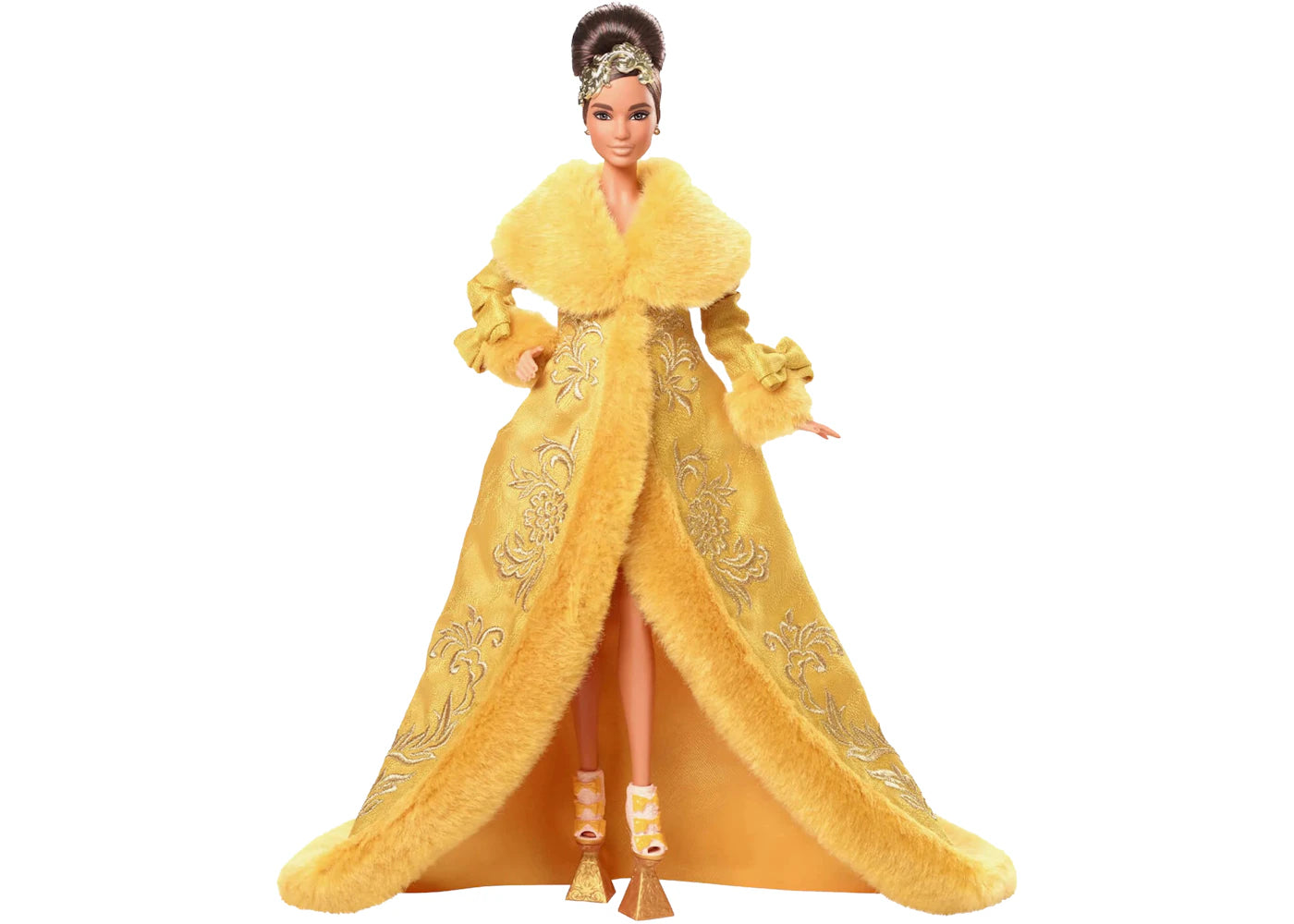 Barbie Signature Guo Pei Barbie® Wearing Golden-Yellow Gown Doll