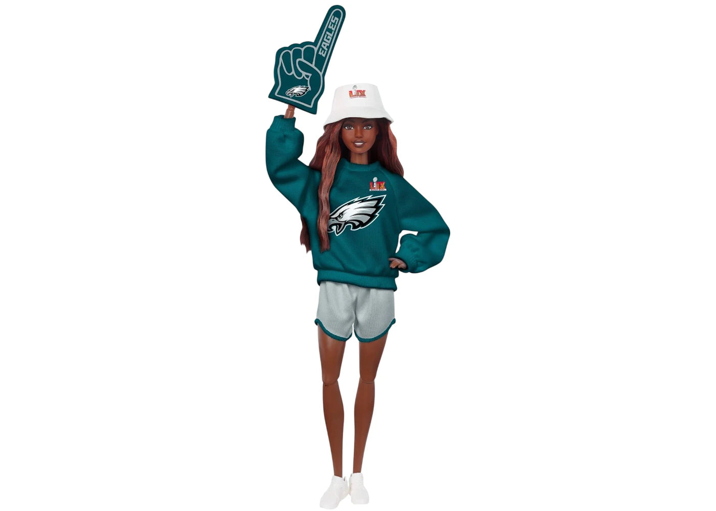 Barbie x Super Bowl Eagles (1) Doll