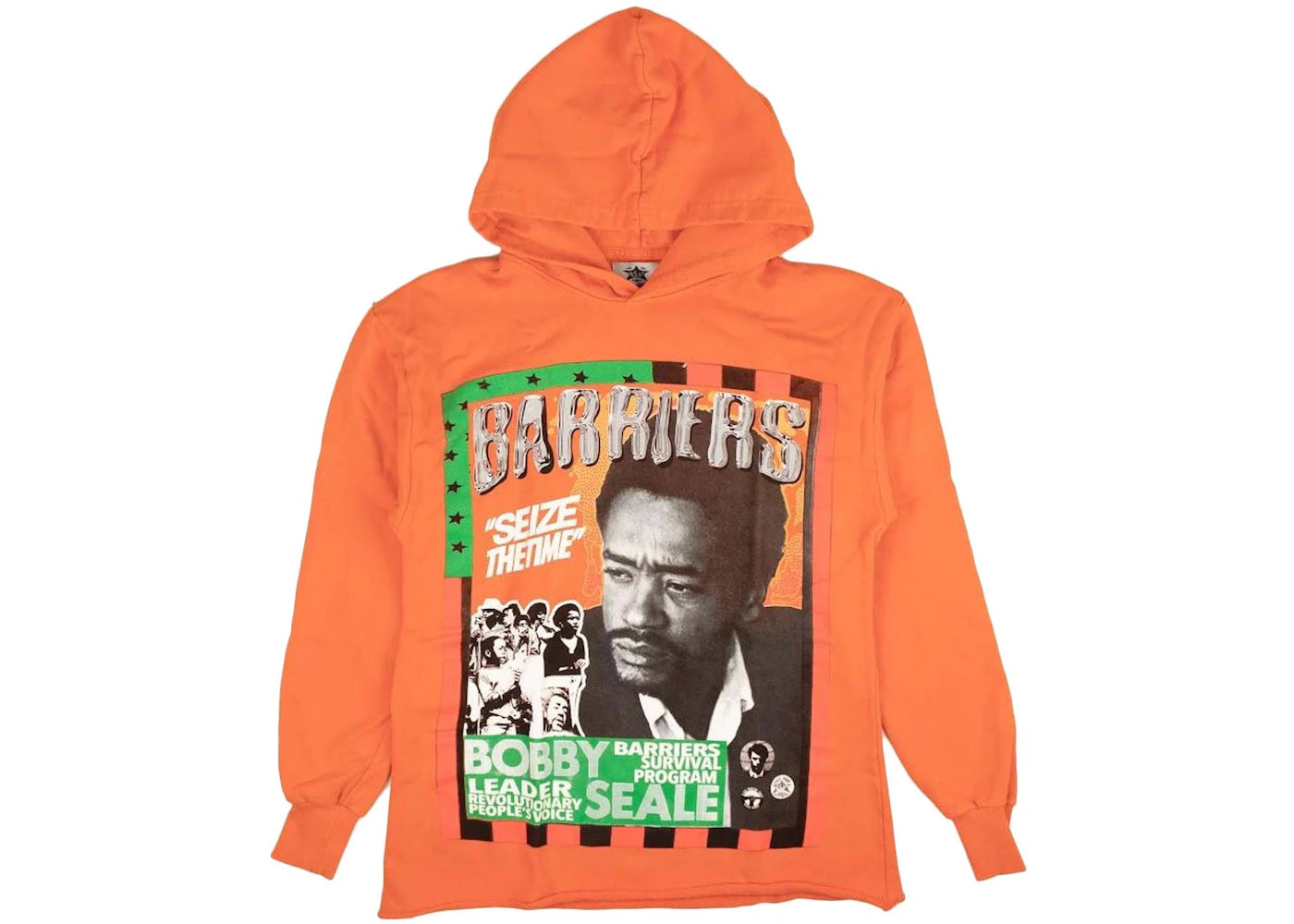 Barriers Bobby Seale Hoodie Orange