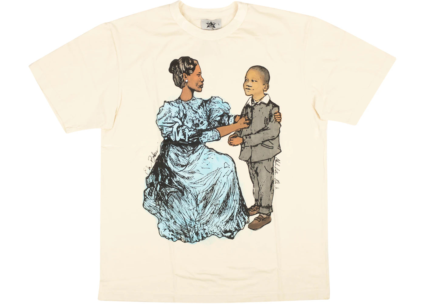 Barriers Ella Baker Martin Luther T-shirt Cream