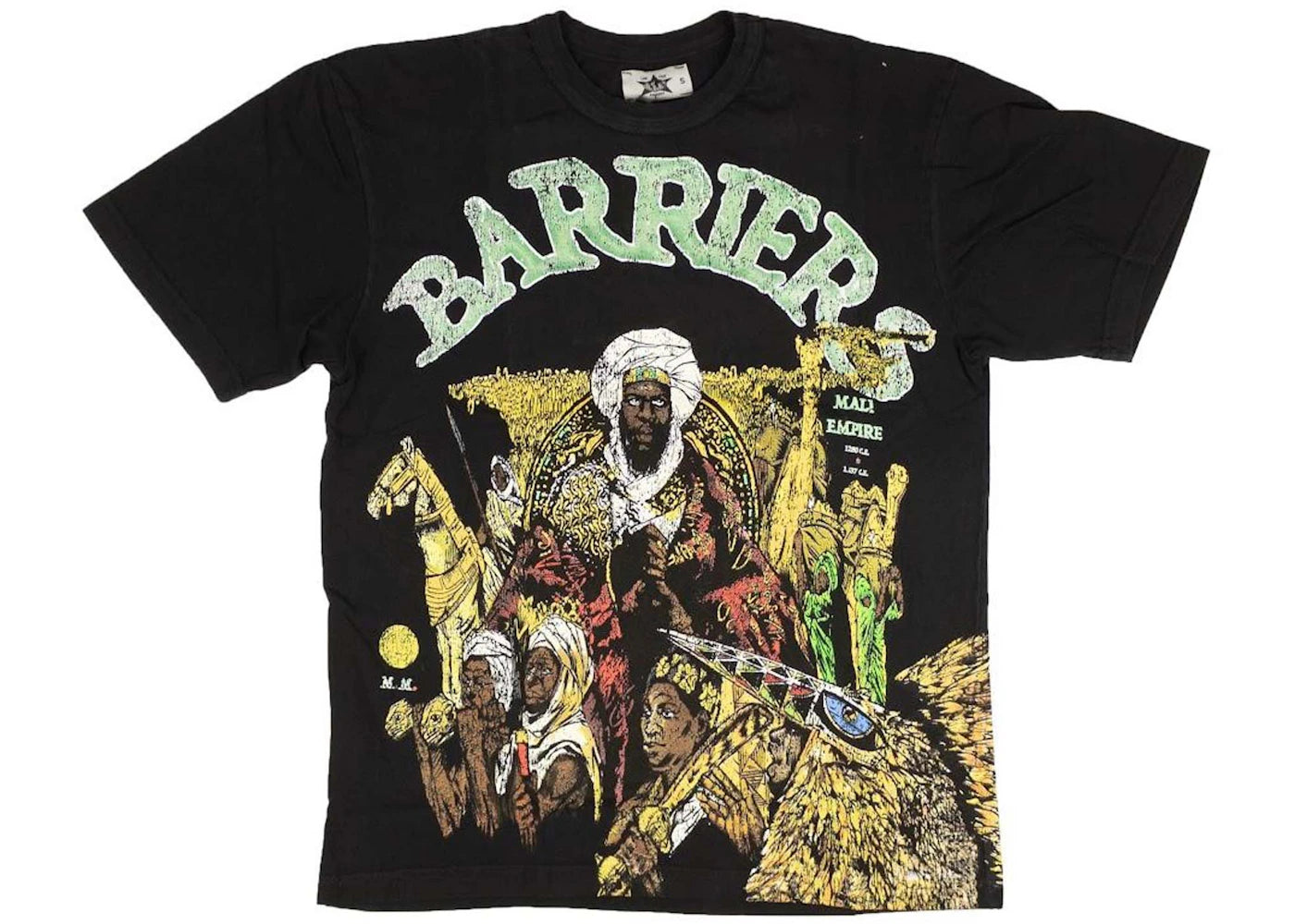 Barriers Mansa Musa T-shirt Black