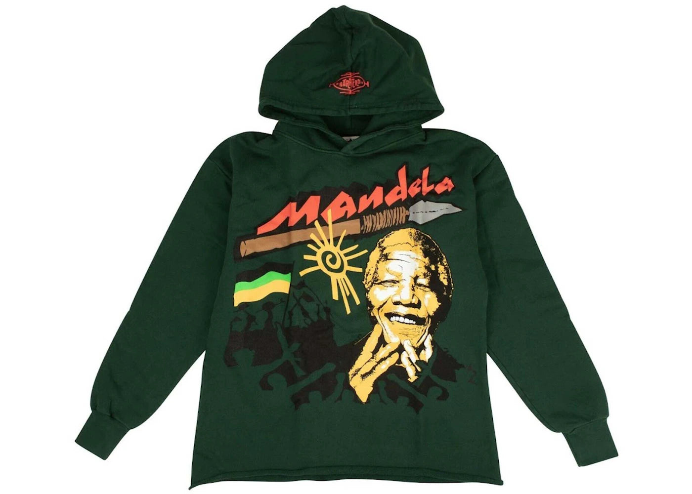 Barriers Nelson Mandela Hoodie Green