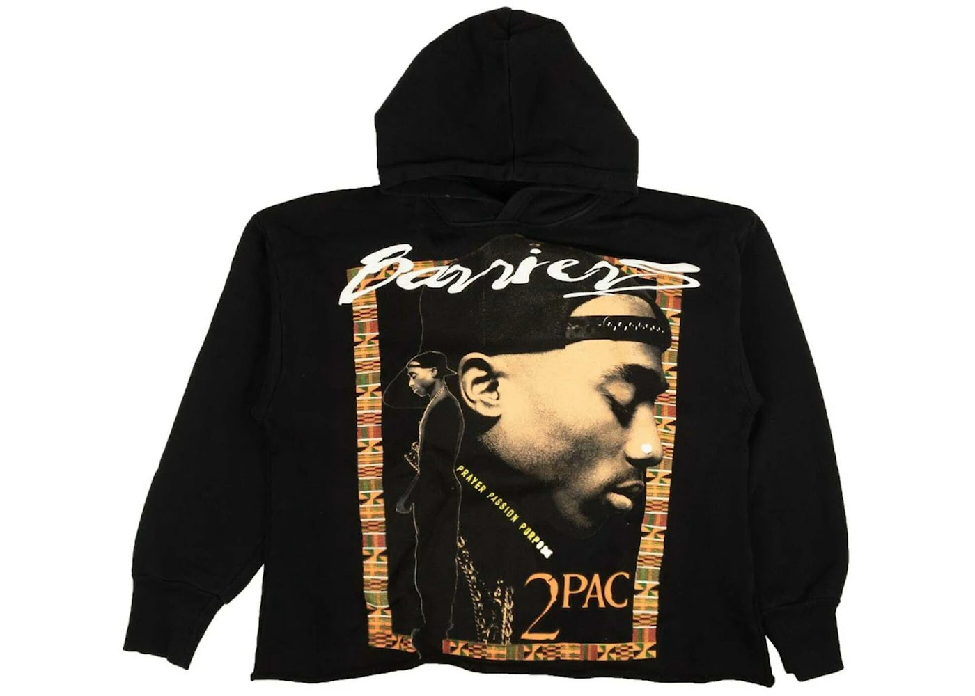 Barriers x 2Pac Hoodie Black