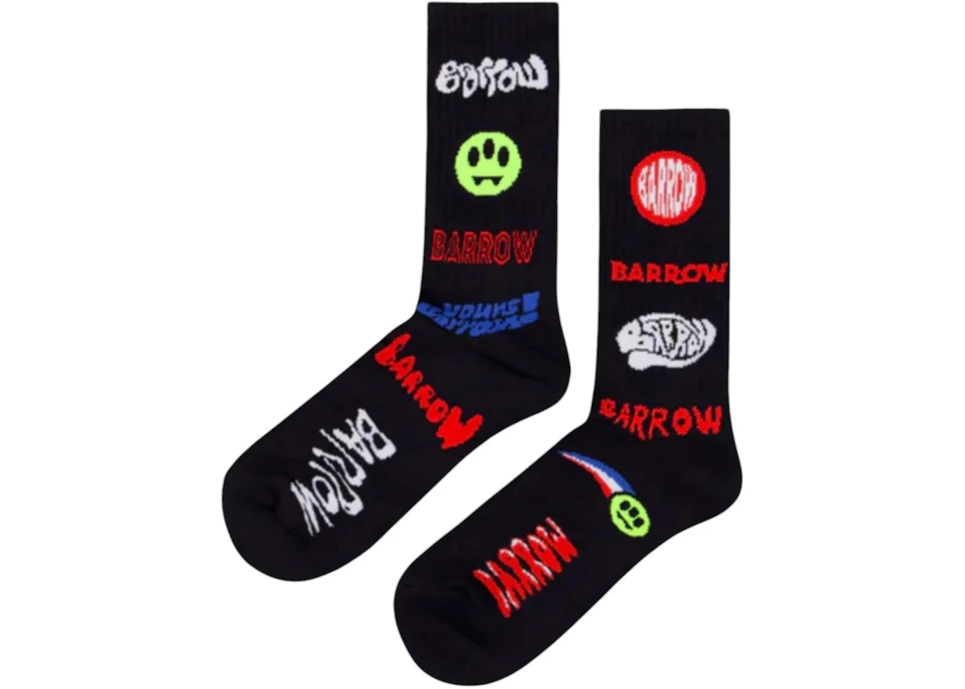 Barrow Basic Socks Black/Multicolor