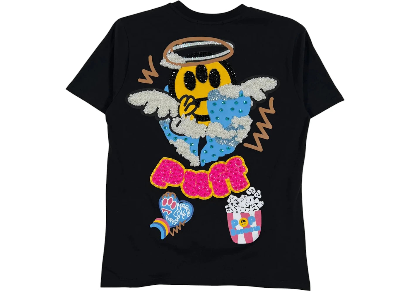 Barrow Puff Jersey T-shirt Nero/Black