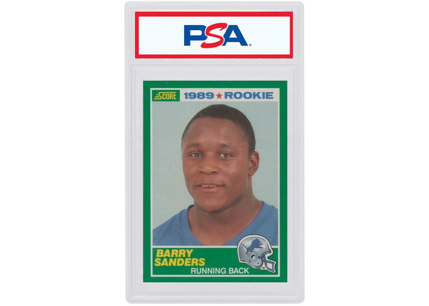 Barry Sanders 1989 Score Rookie #257 (PSA or BGS Graded)