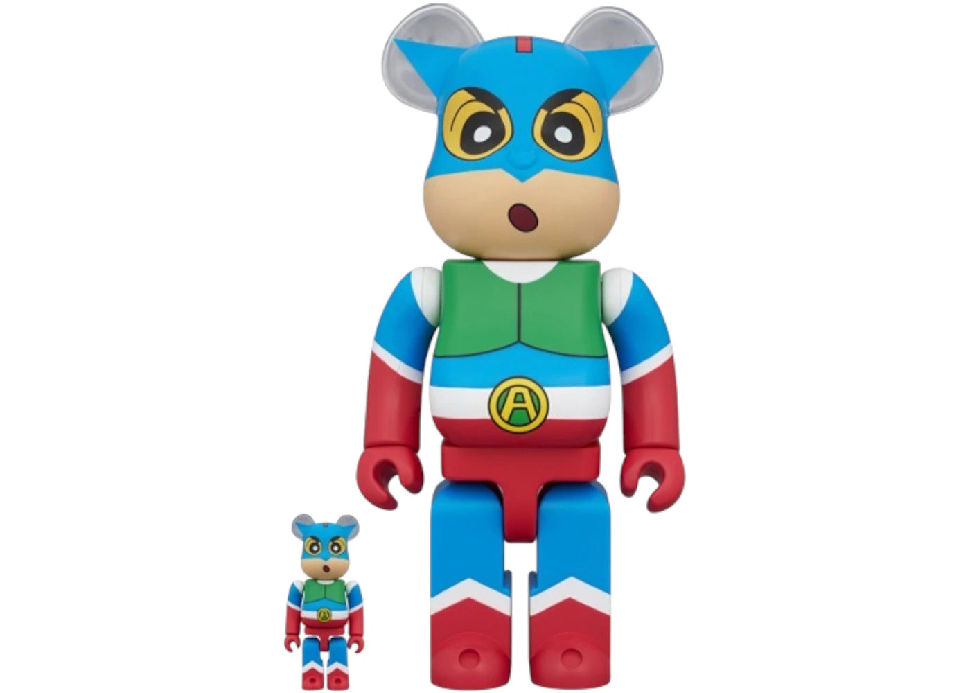 Bearbrick Action Kamen Shin-Chan 100% & 400% Set