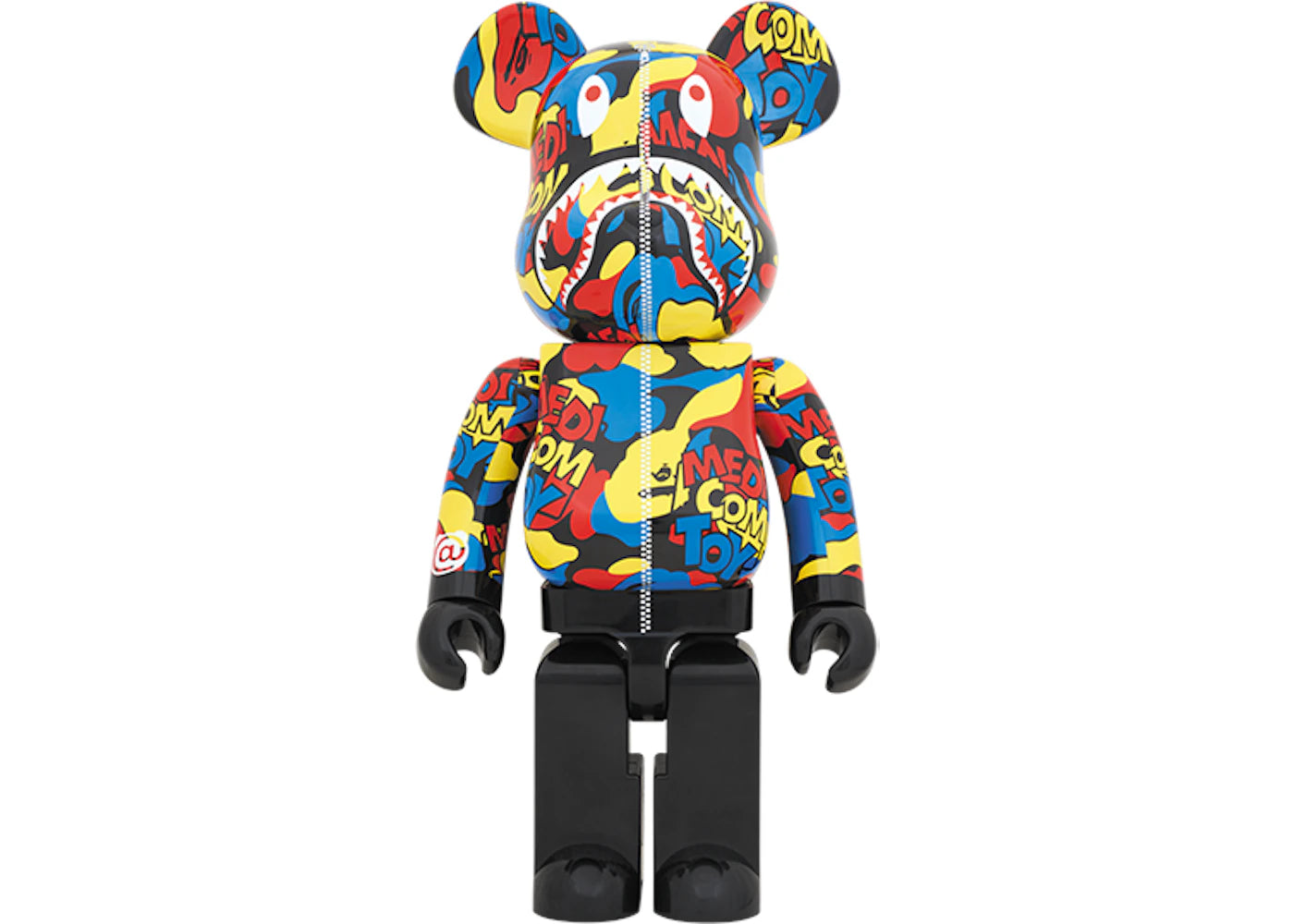 Bearbrick BAPE Camo Shark 1000% Multi