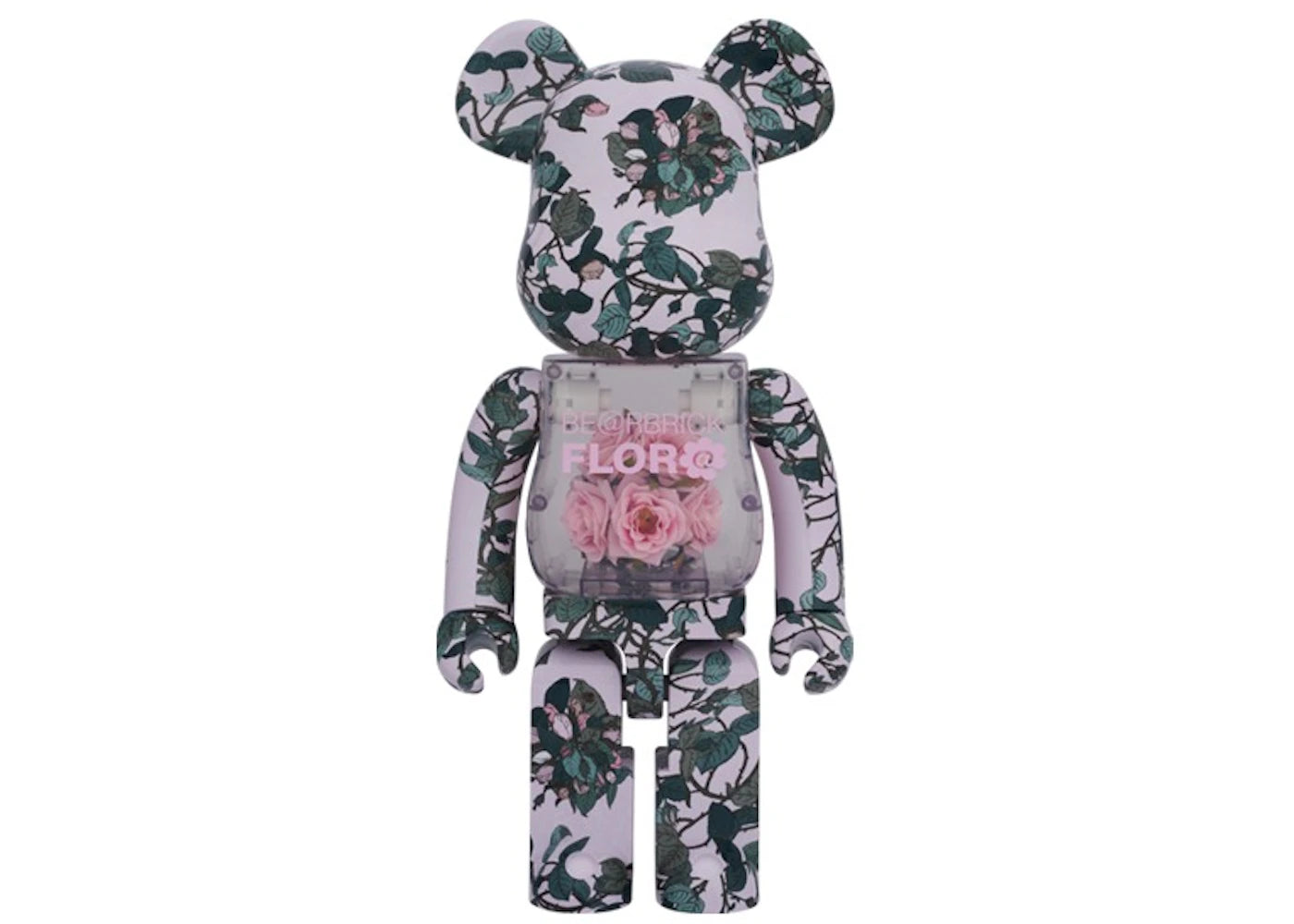 Bearbrick Flor@ Pink Rose 10