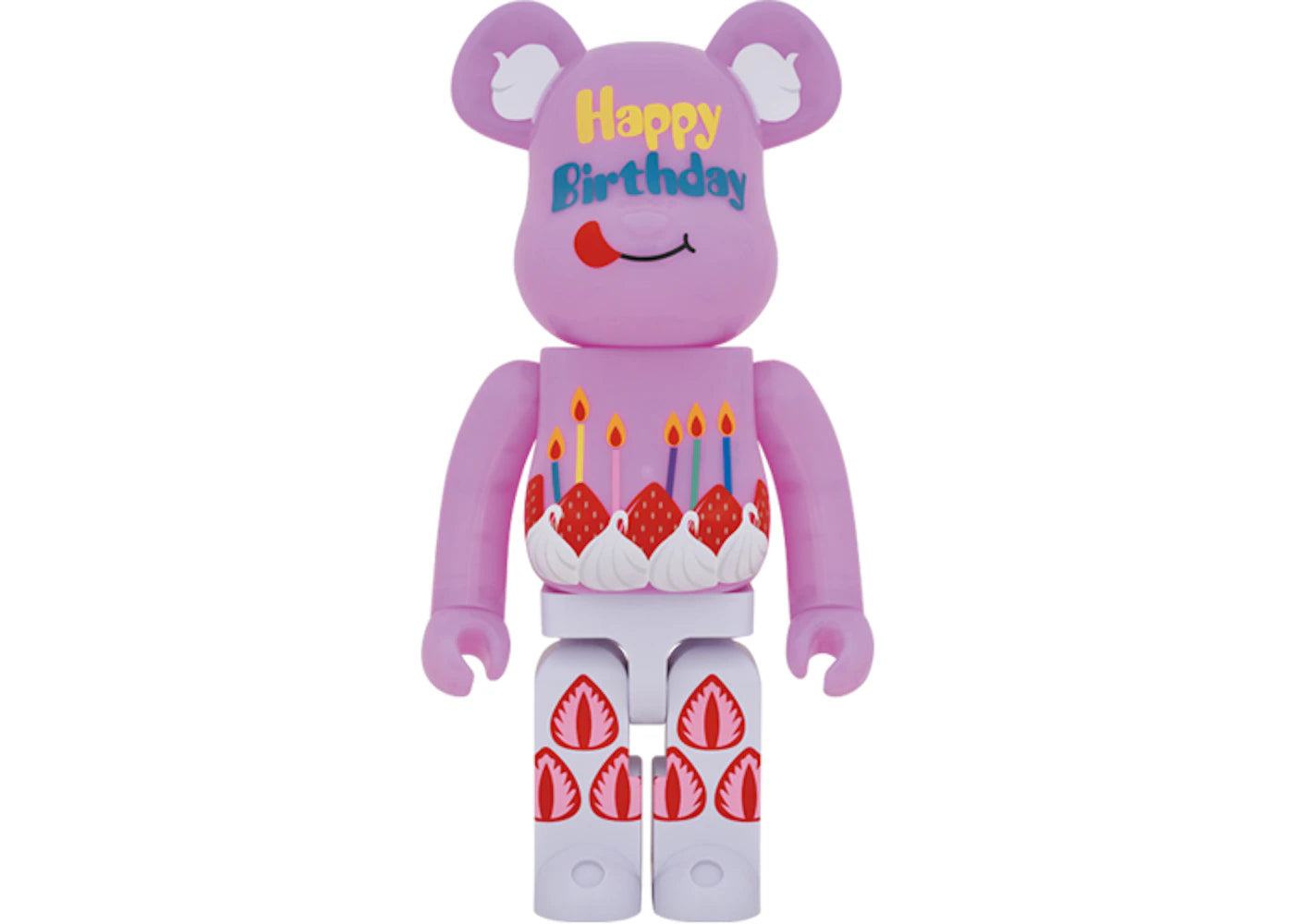 Bearbrick Greeting Birthday PLUS 1000% Pink