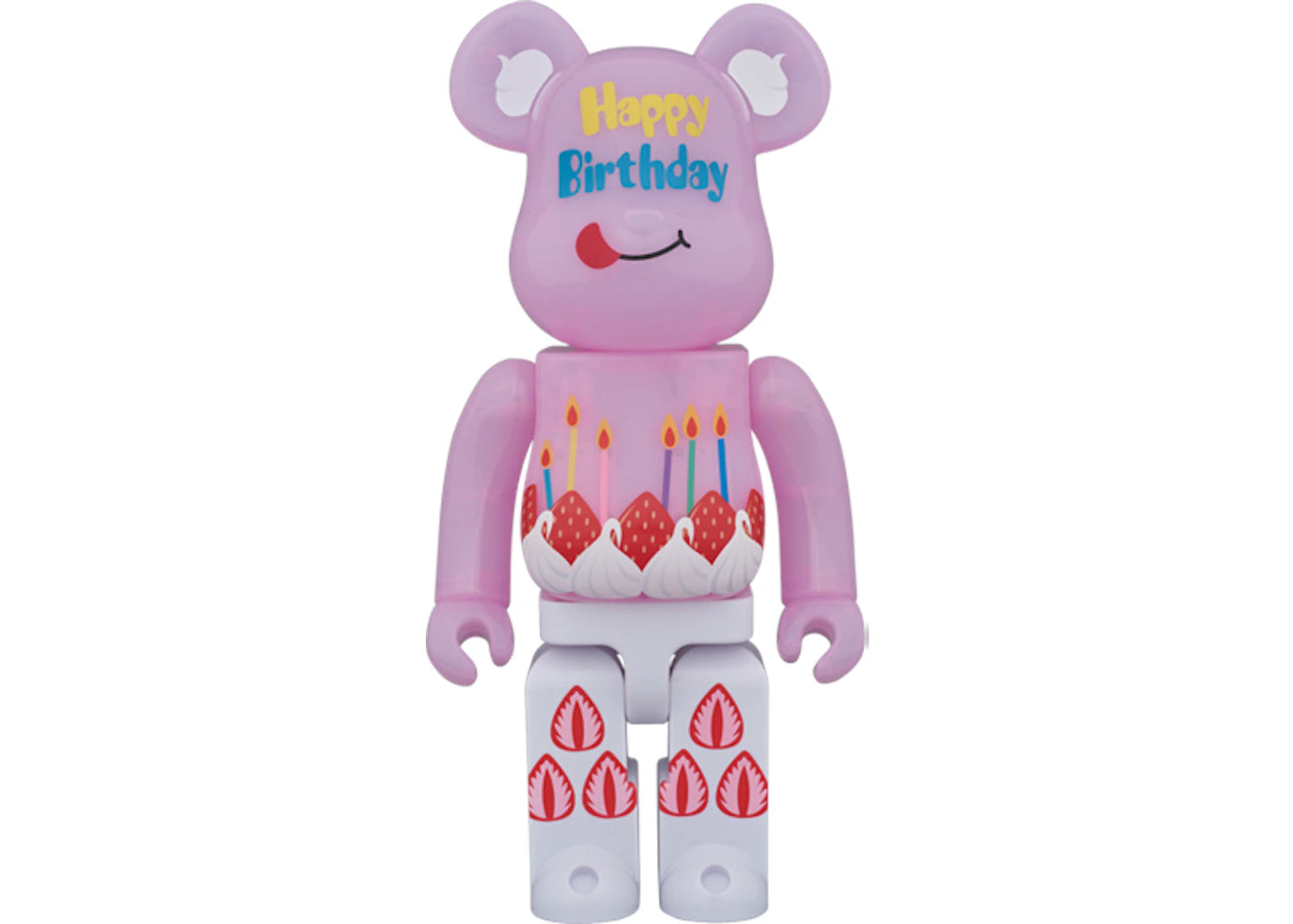 Bearbrick Greeting Birthday PLUS 400% Pink