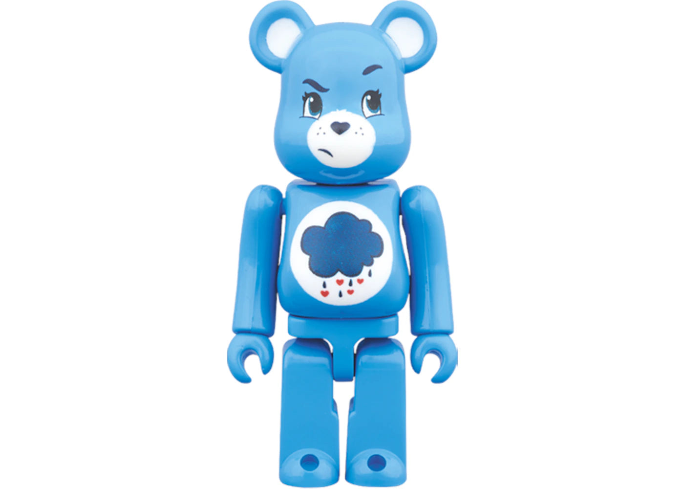 Bearbrick Grumpy Bear 100% Blue