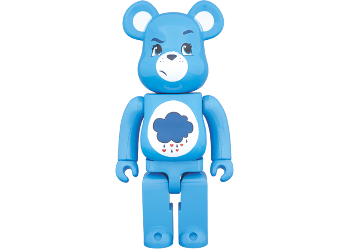 Bearbrick Grumpy Bear 400% Blue