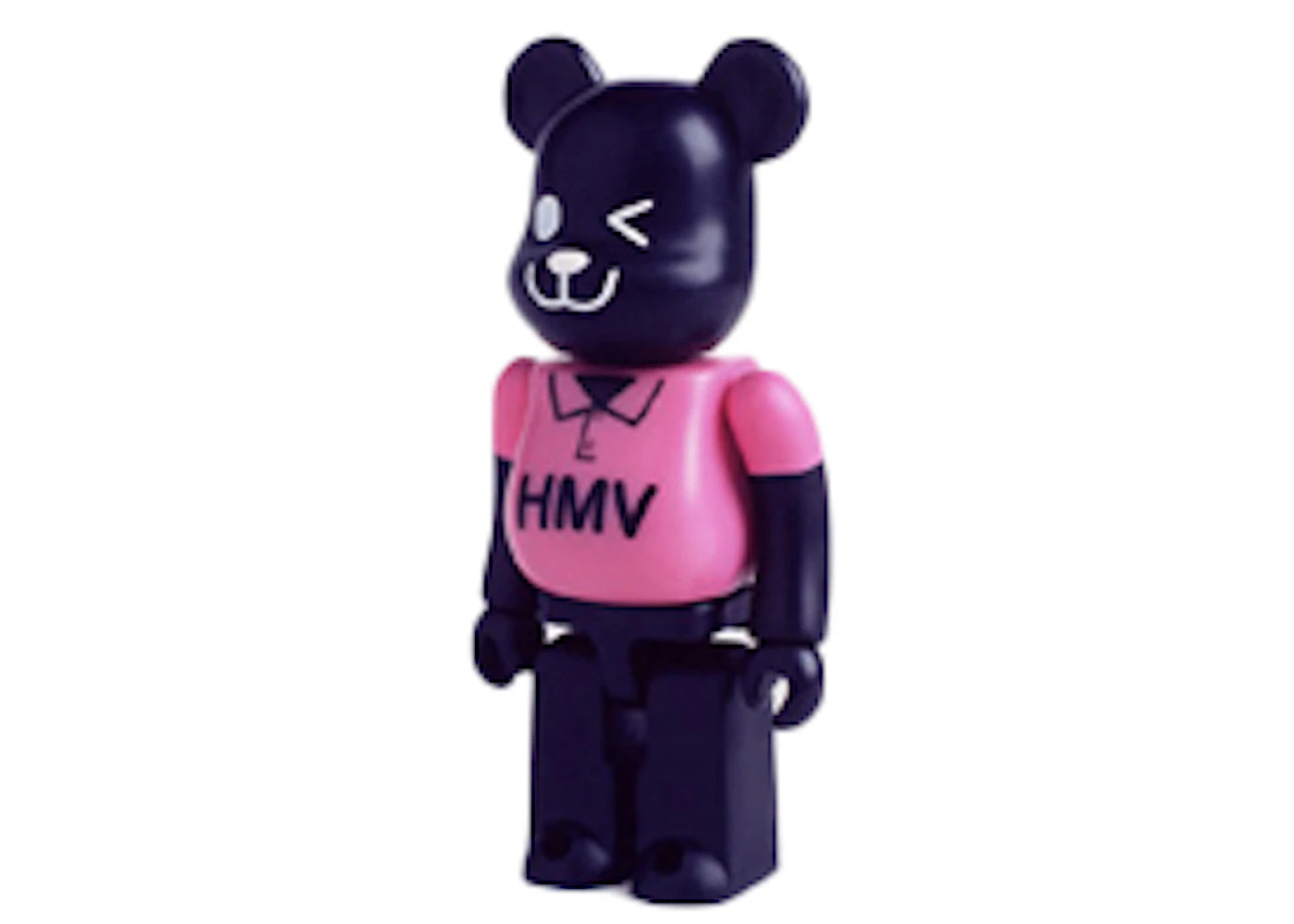 Bearbrick HMV Specialized Pink Polo 100% & 400% Set Pink