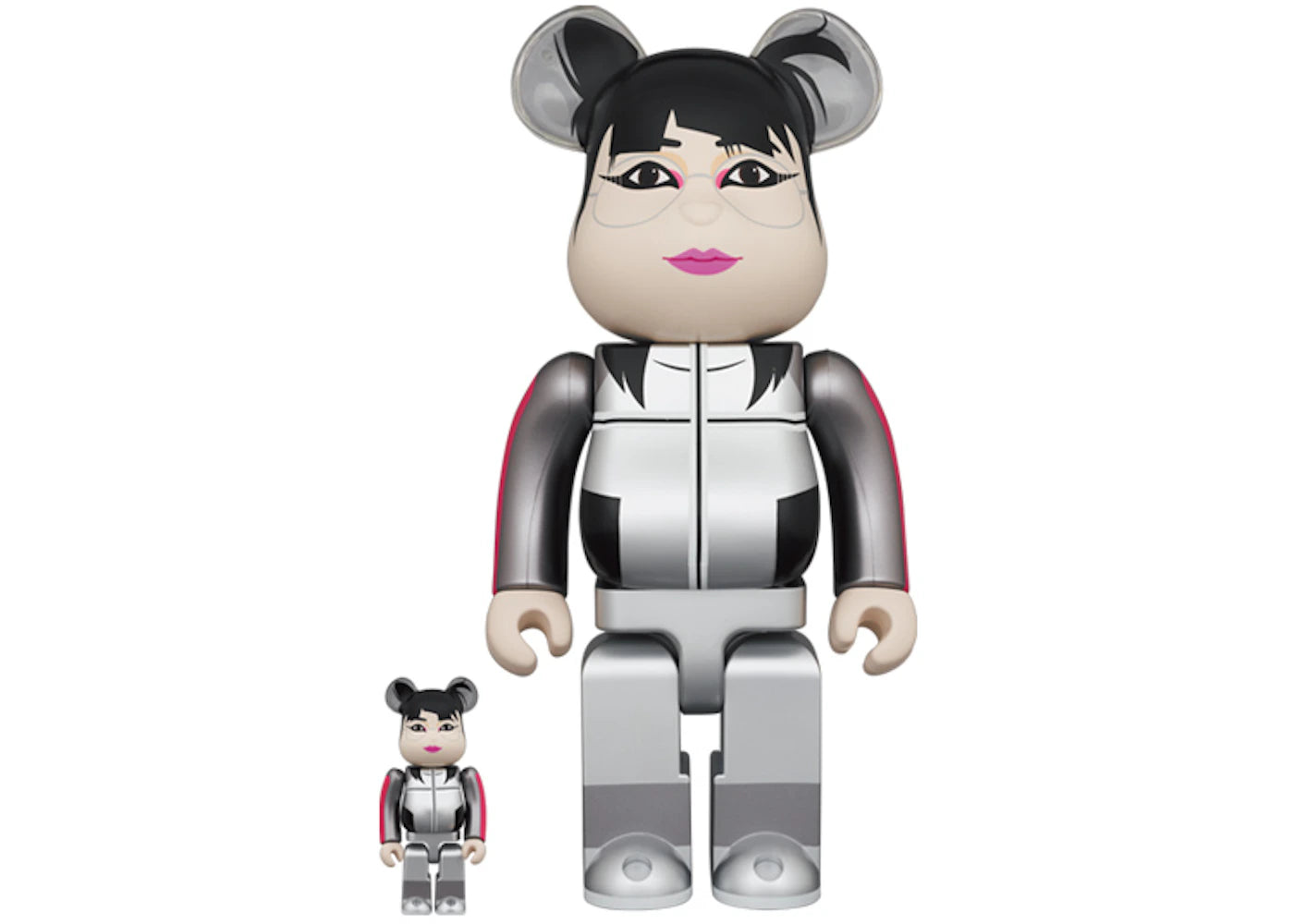 Bearbrick Hashiyasume Atsuko (BiSH) 100% & 400% Set