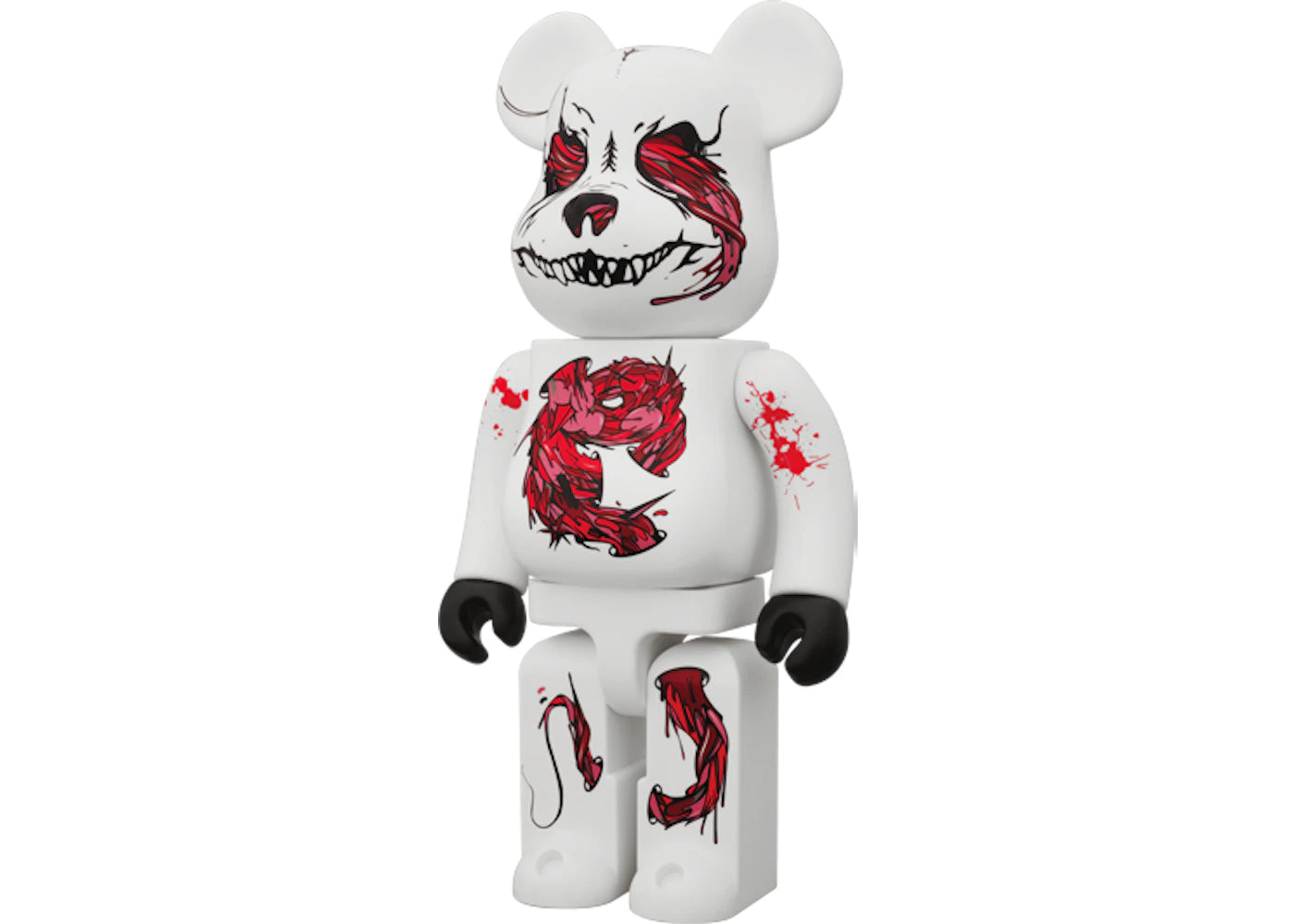 Bearbrick Headquarter x Seher 100% & 400% Set White