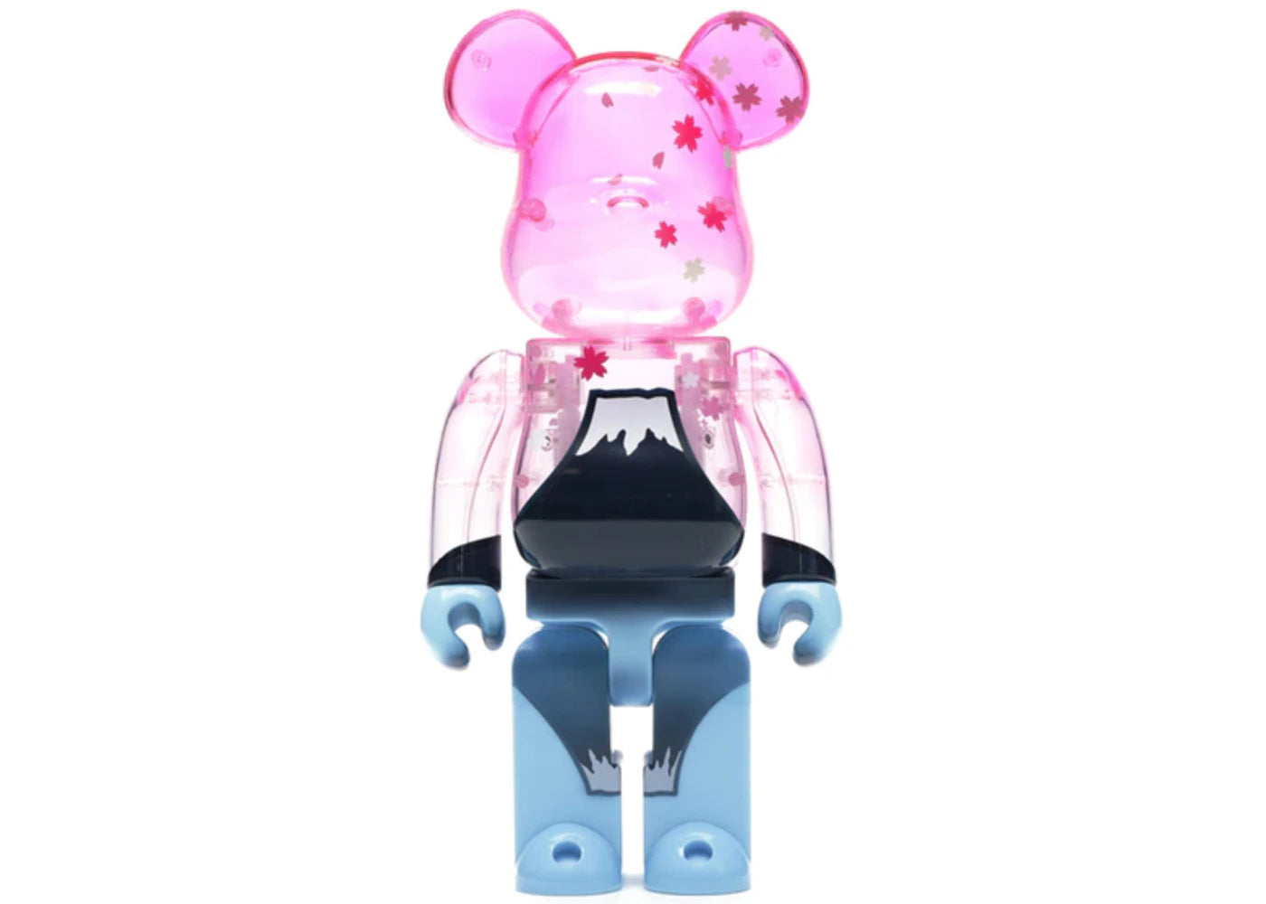 Bearbrick Inverted Mt. Fuji 400% Pink/Blue