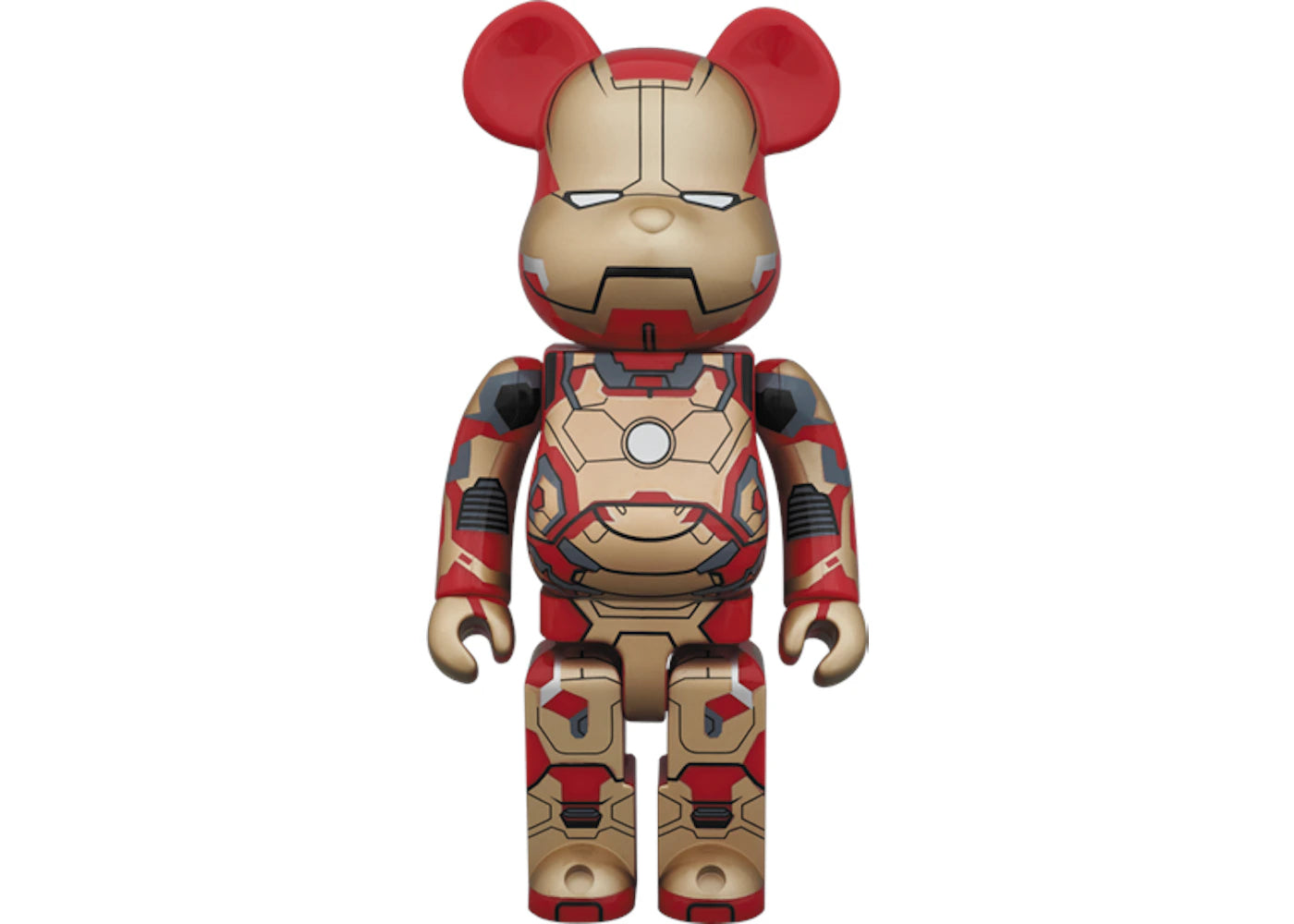 Bearbrick Iron Man Mark XLII 400% Red