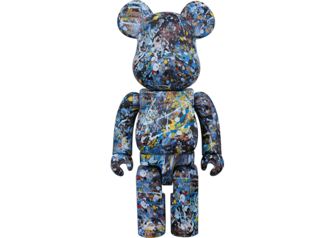 Bearbrick Jackson Pollock Studio 400% Multi