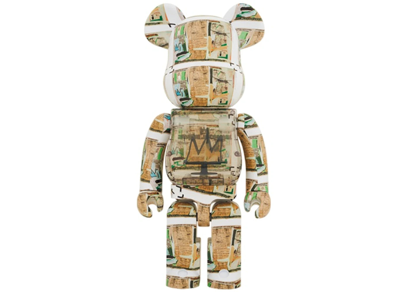 Bearbrick Jean-Michel Basquiat (King Pleasure) 1000%