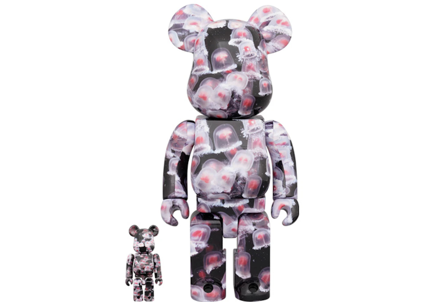 Bearbrick Jellyfish (Turritopsis Nutricula) 100% & 400% Set