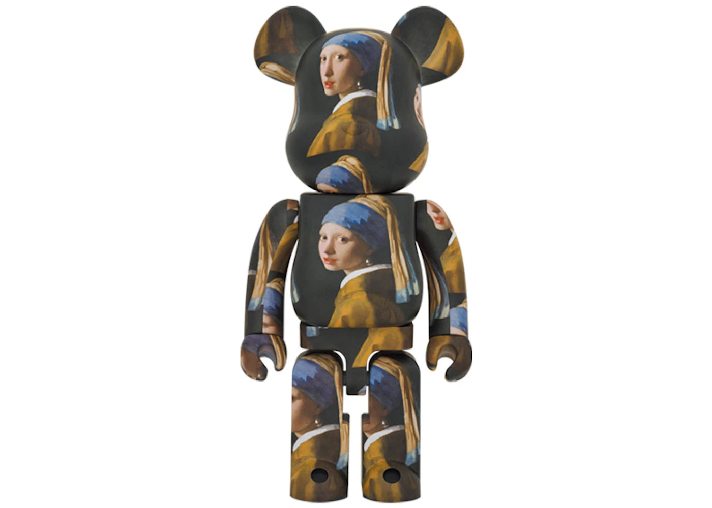 Bearbrick Johannes Vermeer (Girl with a Pearl Earring) 1000%