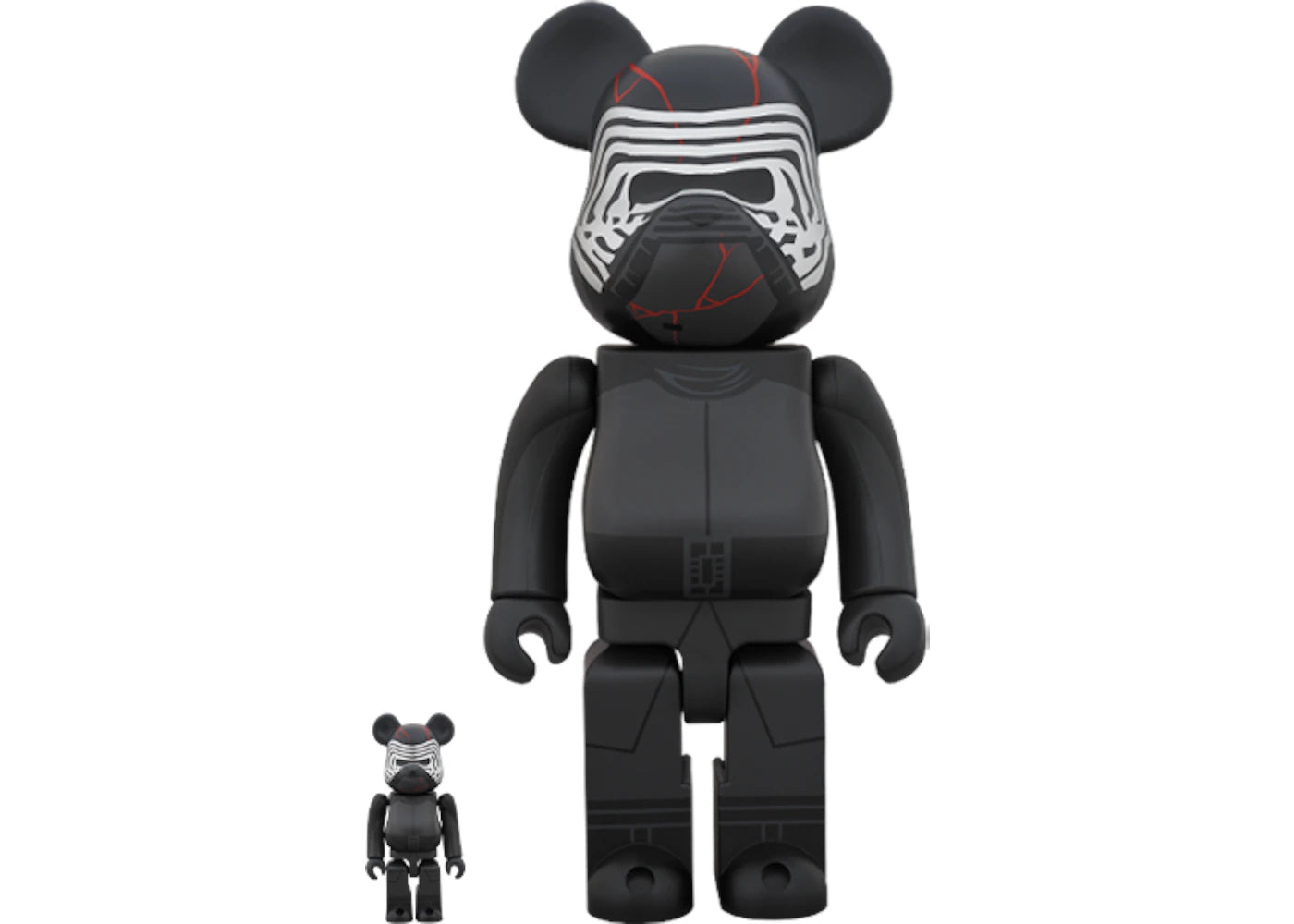Bearbrick KYLO REN (TM) (The Rise of Skywalker Ver.) 100% & 400% Set