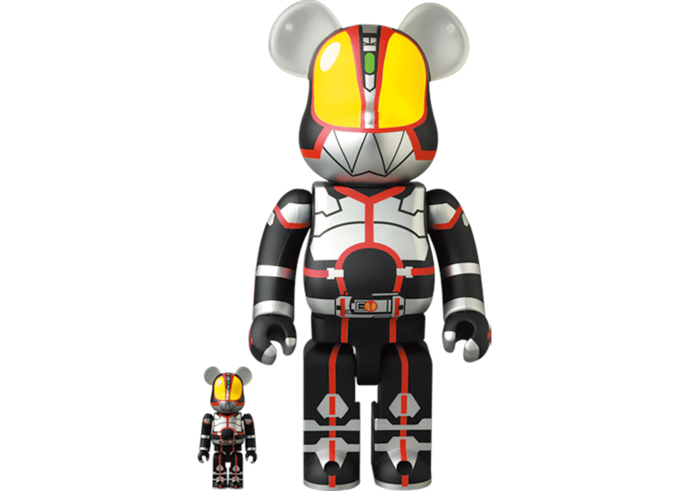 Bearbrick Kamen Rider Fiaz 100% & 400% Set