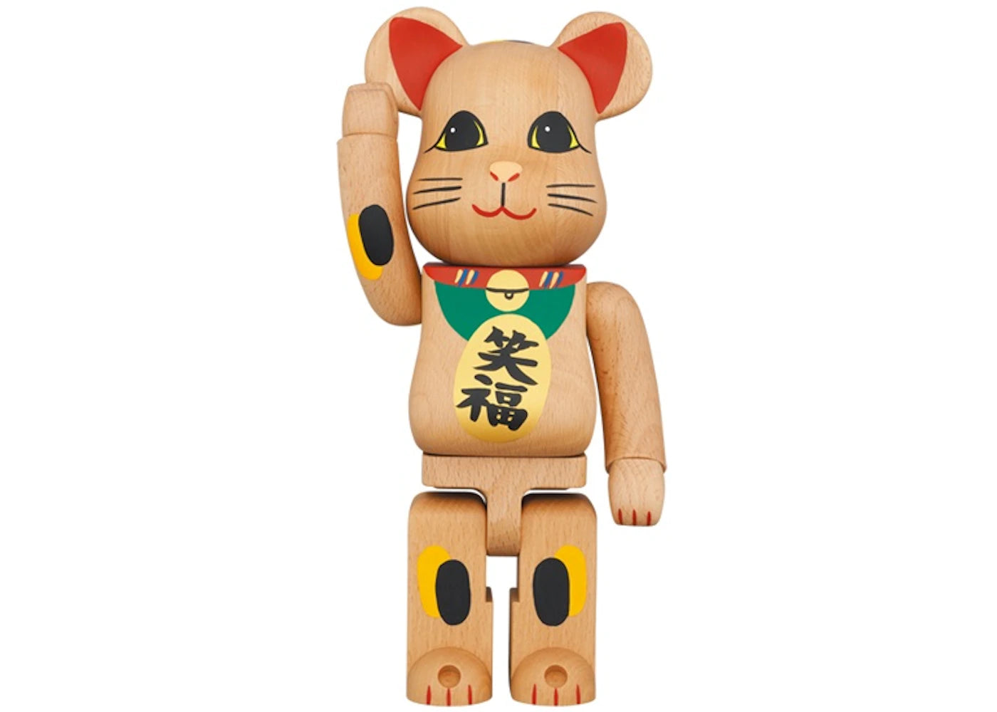 Bearbrick Karimoku Maneki Neko 4 (Lucky Cat) 400%