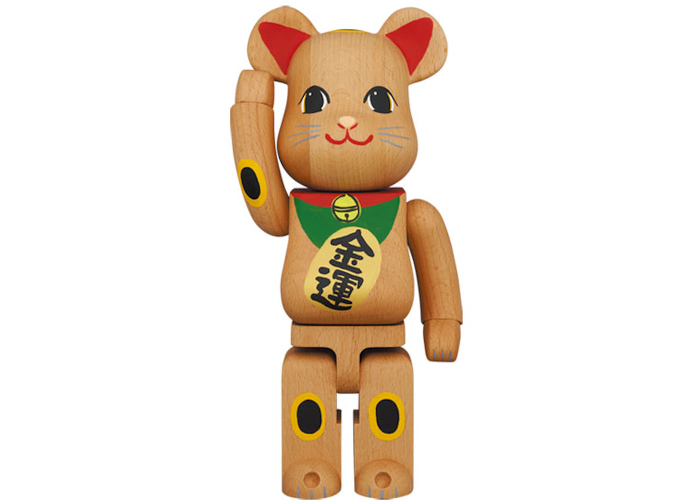 Bearbrick Karimoku Maneki Neko (Lucky Cat) 400%