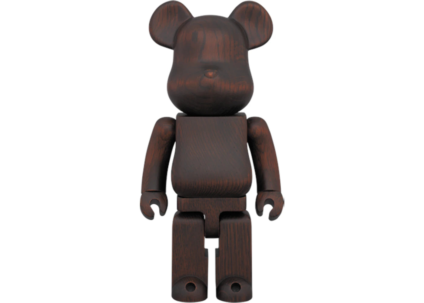Bearbrick Karimoku Rosewood Paint 400% Wood