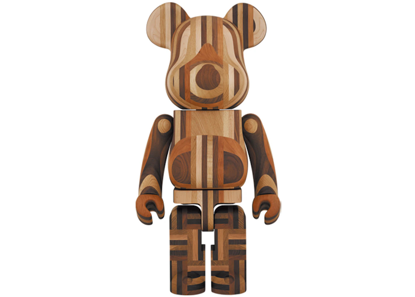 Bearbrick Karimoku Yosegi (Parquet) 1000%