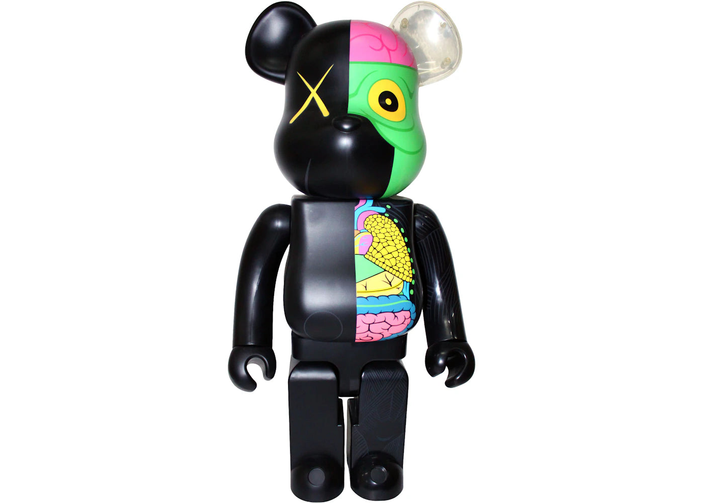 Bearbrick Kaws Dissected 1000% Black