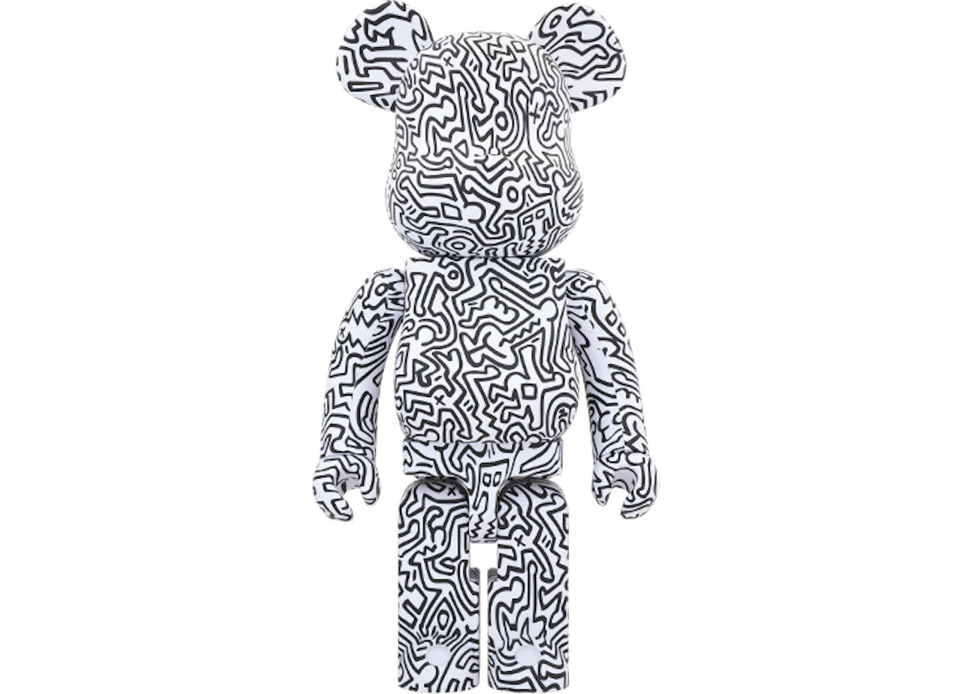 Bearbrick Keith Haring #4 1000% White