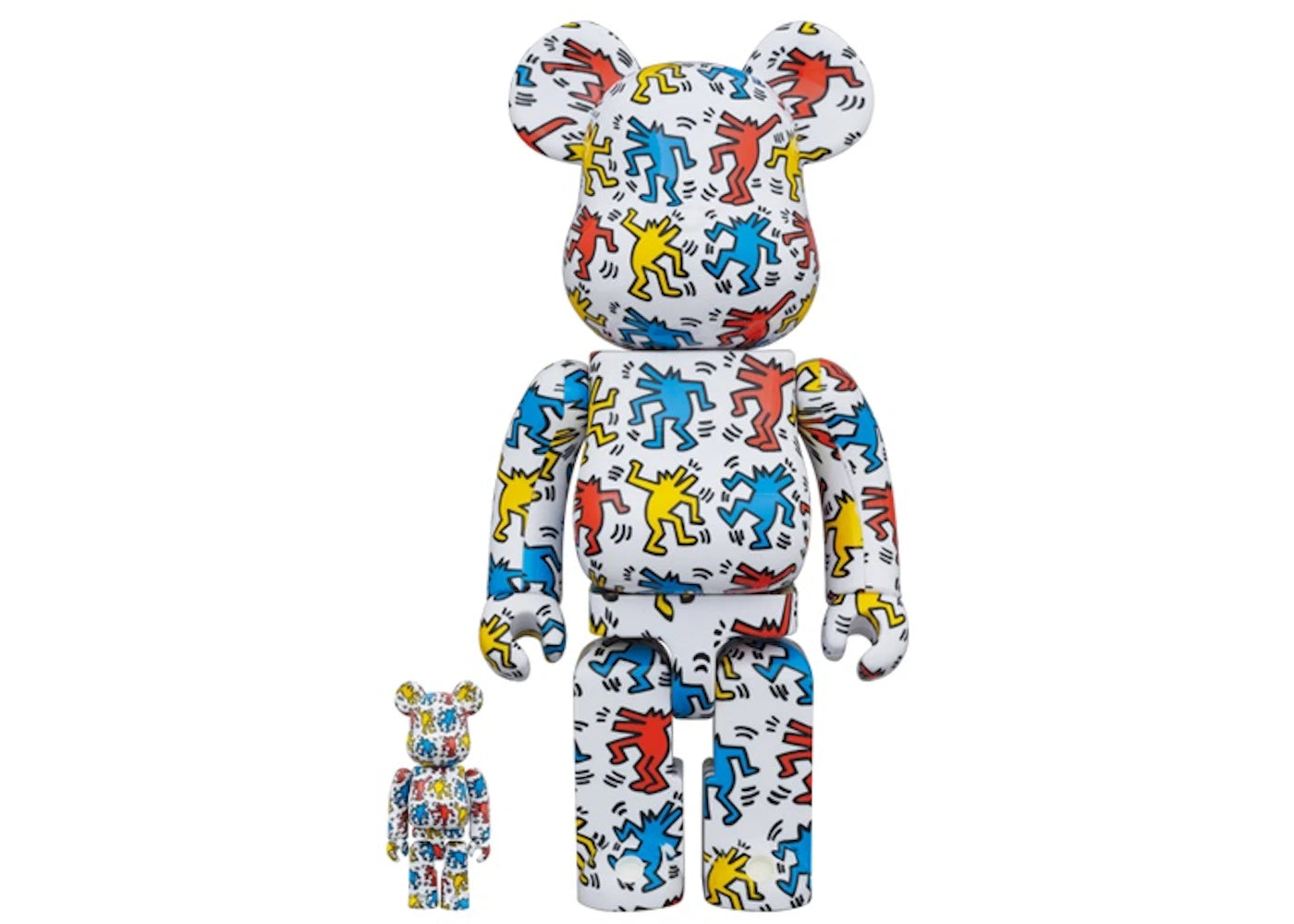 Bearbrick Keith Haring #9 100% & 400% Set