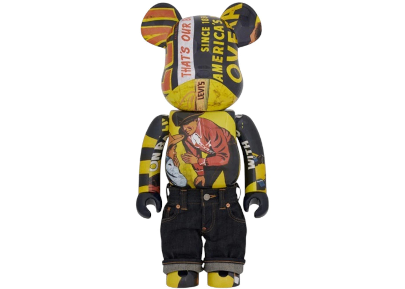 Bearbrick Levi'S(R) Banner 1000%