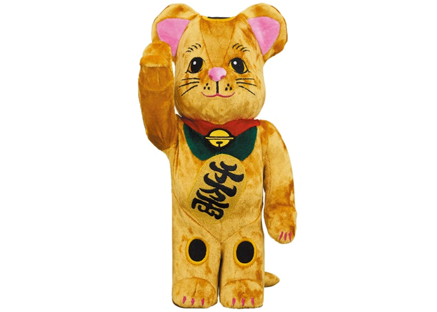 Bearbrick Lucky Cat Gold Costume Edition 400%