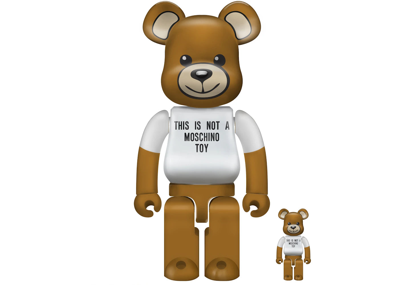 Bearbrick Macau 2020 Moschino 100% & 400% Set