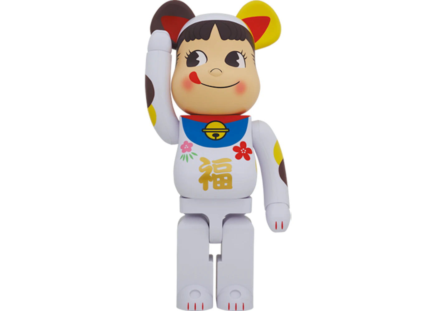 Bearbrick Maneki Neko Peko-chan Fuku 1000%