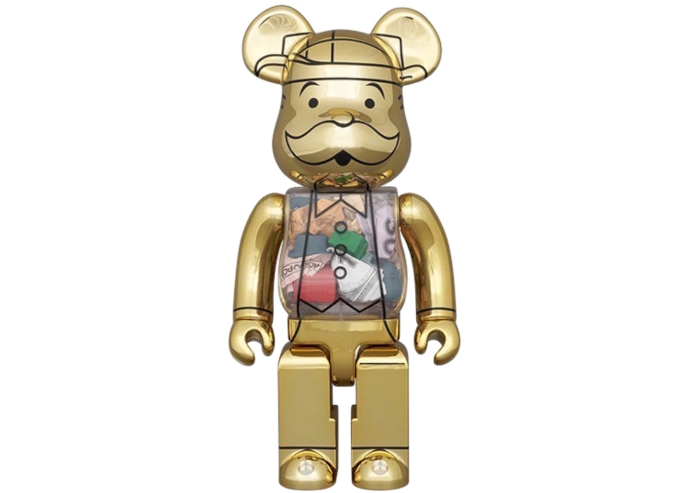 Bearbrick Mr.Monoply 90th Anniversary Version 400%