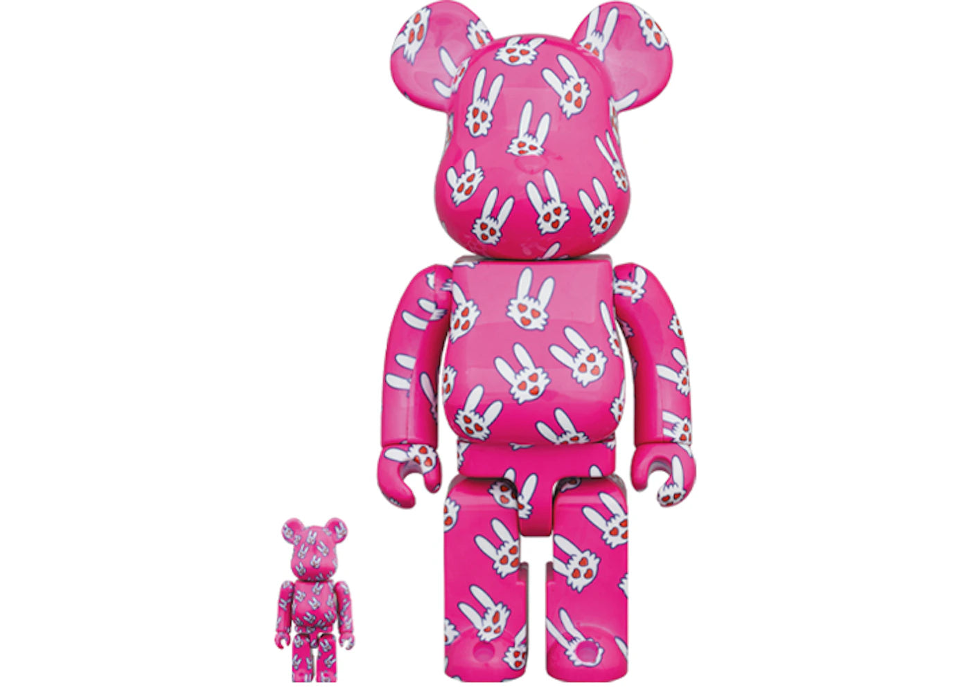 Bearbrick human grouper (Kiyoshiro Imawano 50th Celebration) 100% & 400% Set