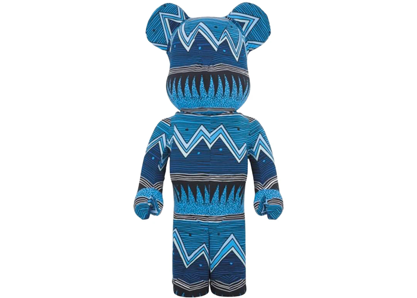 Bearbrick x Stussy 35th Anniversary 1000% Blue