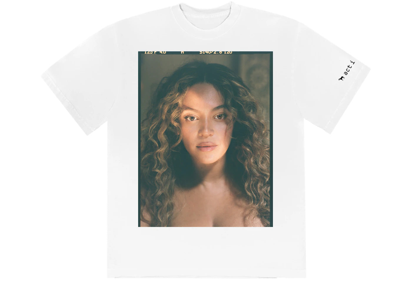 Beyonce Act I Photo T-shirt White