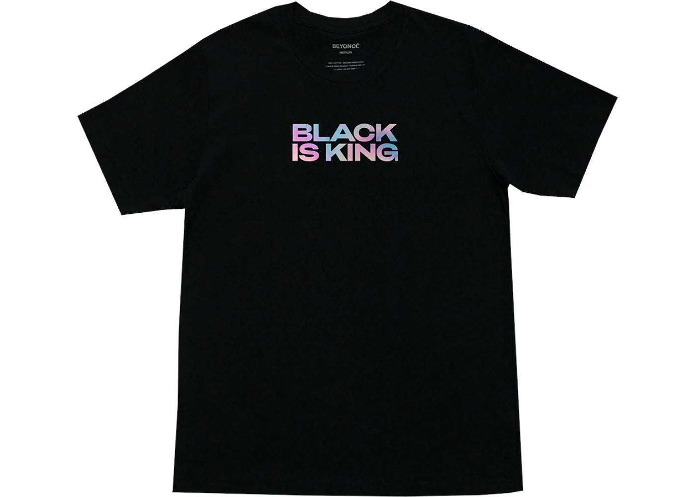 Beyonce BIK Iridescent Tee Black